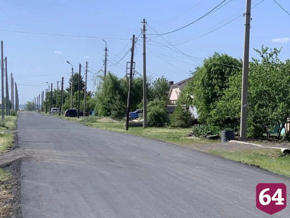 В Саратовской области дорожники завершили 135 объектов в сельских населенных пунктах