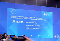 Саратовская область остается в лидерах рейтинга состояния инвестклимата