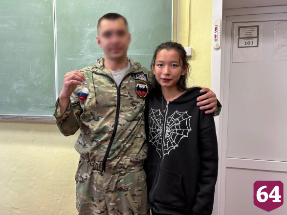 Саратовец с позывным «Бэха» рассказал молодежи о боевом братстве в зоне СВО